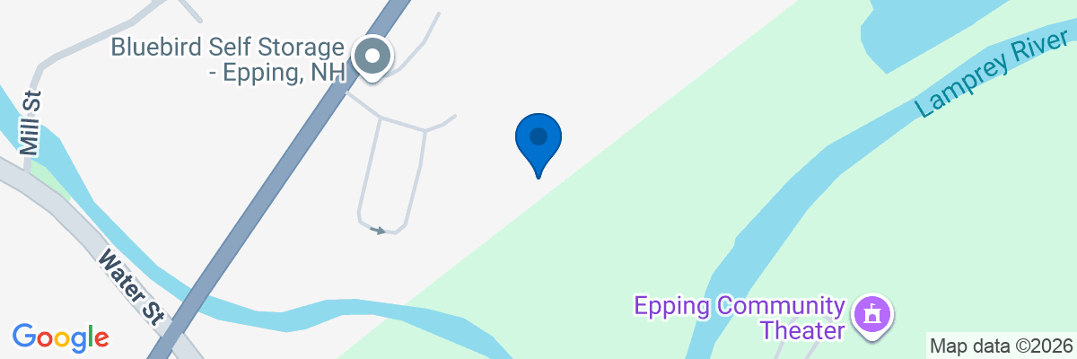 Map showing facility locations