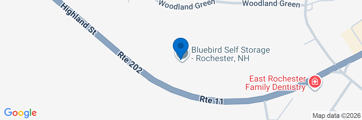 Map showing facility locations