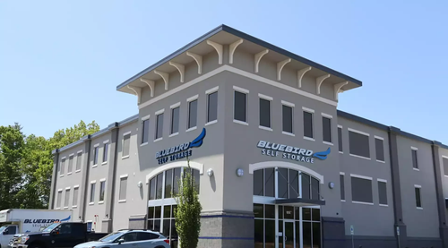 Bluebird Storage - Hampstead storage facility exterior view