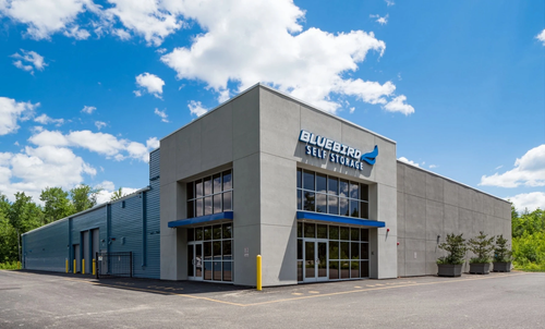 Bluebird Storage - Rochester storage facility exterior view